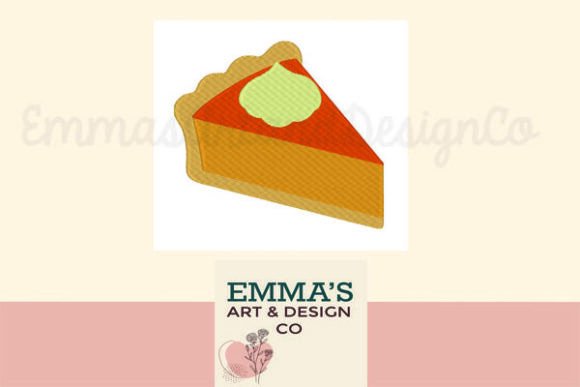 Pumpkin Pie Machine Embroidery